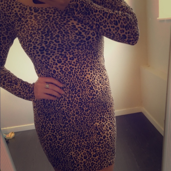 Leopard print bodycon dress - Picture 1 of 1